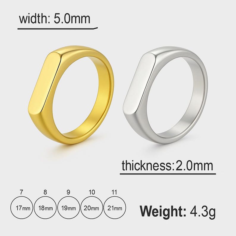 Plain Silver Men’s Ring | 925 Sterling Silver Band | Minimalist Men’s Wedding Ring | Handmade Unisex Ring | Classic Everyday Silver Jewelry