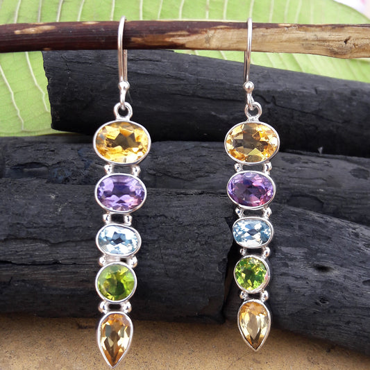 clove leaf earring